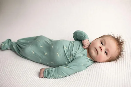 Vista 68 de Three Little Tots Vestido de corbata anudada para bebé recién nacido - Bebé