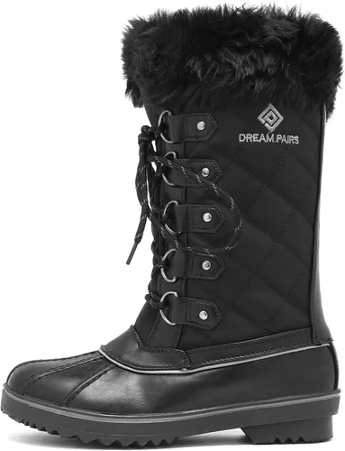 Vista 2 de DREAM PAIRS Women's River_1 Mid Calf Waterproof Winter Snow Boots