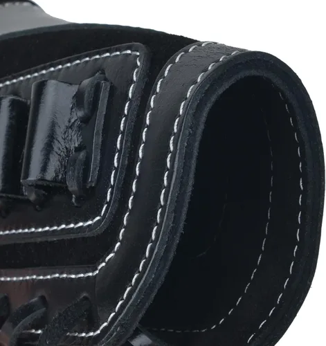 Vista 6 de Culata de cuero completo para pistola de caza, bolsas de soporte de munición para rifles, ajuste universal