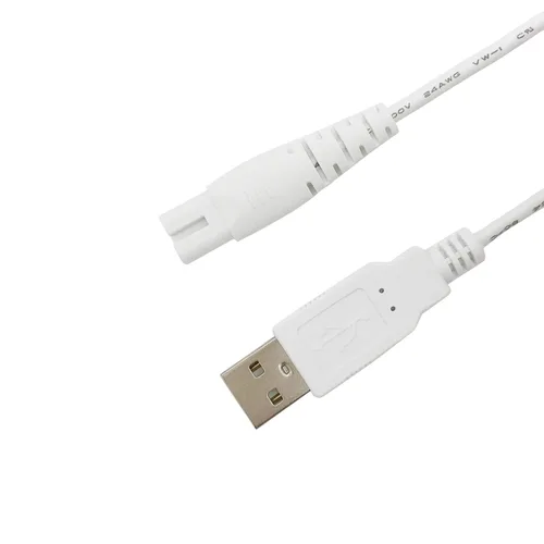 Vista 3 de Reemplazo del cargador para el hilo dental B Weiss/Nicwell/AquaSonic Icon Water Flosser, cable de carga USB