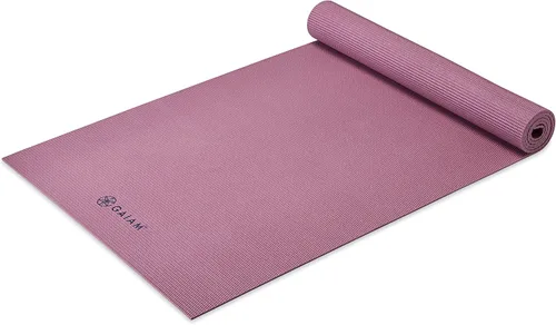 Vista 15 de Gaiam - Esterilla de yoga de calidad superior de 5mm, lisa, gruesa y antideslizante para todo tipo de ejercicios de yoga, pilates y gimnasia