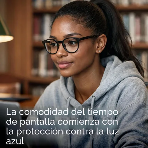 Vista 2 de IBOANN - Lentes con filtro de luz azul para mujeres y hombres, paquete de 3 unidades, armazón redonda estilo retro a la moda, lentes falsos vintage