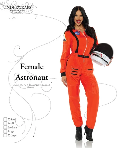 Vista 2 de UNDERWRAPS womens Women's Classic Astronaut Costume- Female Astronaut