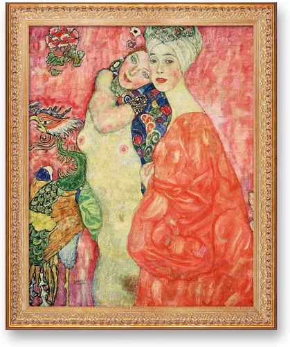 Vista 50 de A&T ARTWORK Avenue to Schloss Kammer por Gustav Klimt. Las reproducciones de arte clásico del mundo, impresiones en lienzo giclée para decoración