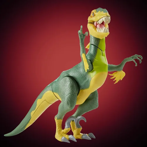 Vista 4 de FORTNITE Victory Royale Series Raptor (amarillo) Figura de acción coleccionable con accesorios, 6 pulgadas