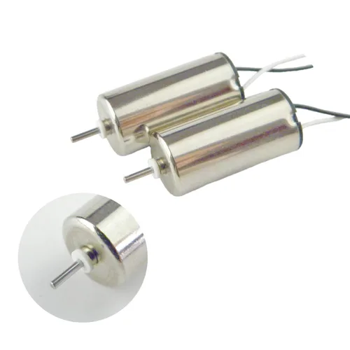 Vista 7 de CHANCS Motor de copa hueca con cable Micro Coreless Motor con pequeña hélice para RC Aviones Helicóptero Juguete 2PCS