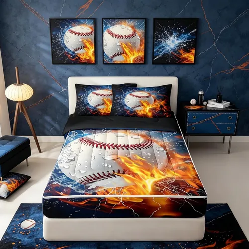Vista 36 de Feelyou Juego de edredón con cremallera de leopardo tamaño individual Juegos de cama con cremallera y estampado animal para decoración de Marrón