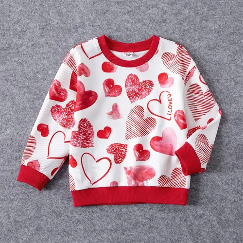 Vista 4 de PATPAT Conjunto de sudadera de leopardo para mamá e hija, mamá e hija, mamá y yo, ropa a juego, Gris