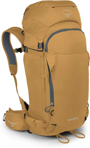 Vista 18 de Osprey Soelden 22L - Mochila de esquí y snowboard para hombre, color amarillo artesano