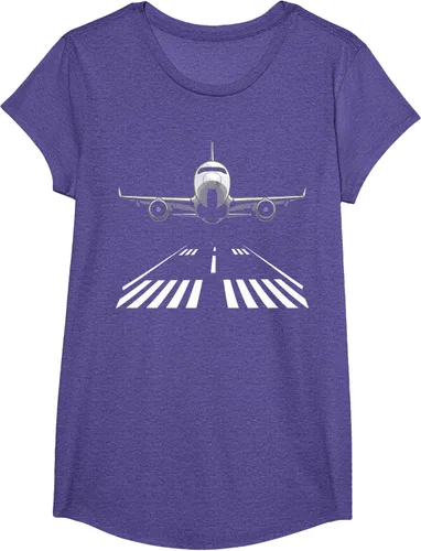 Vista 17 de Airplane Take Off Runway Pilot Jet T-Shirt Negro