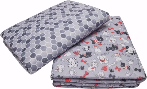 Vista 17 de Caldwell's Pet Supply Co. Almohadillas para orinal de 18 x 24 pulgadas, almohadillas lavables para orina para perros, tapete reutilizable para orina