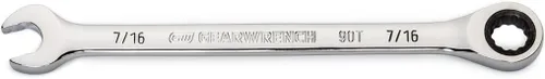 Vista 21 de GEARWRENCH Llave combinada de trinquete de 1" con arco oscilante de 4 grados y 12 puntos - 86953
