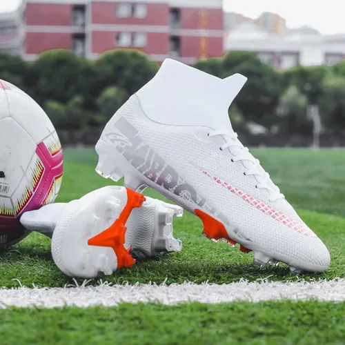 Vista 9 de FGCVX Botas de fútbol atléticas para hombre zapatos de fútbol de césped suelo firme