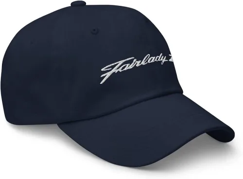 Vista 2 de Fairlady Z Emblem Script Datsun 240z 280z Vintage JDM Car Dad Sombrero