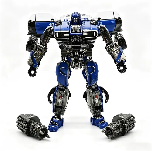 Vista 7 de Juguetes de deformación, figura de acción de modelo de coche robot