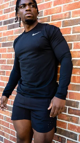 Vista 6 de SHBA Movement Men's 7" Stretch Fitted Workout Shorts - Lightweight Training Running Gym Pants with Pockets