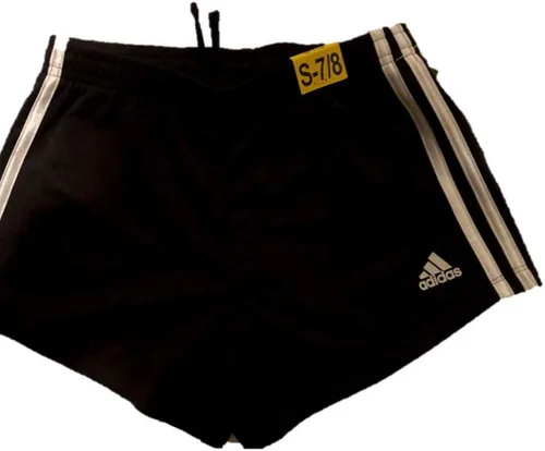 Vista 2 de adidas Youth Core - Pantalón corto deportivo para niñas, Negro