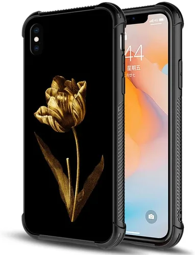 Vista 16 de DAIZAG Funda compatible con iPhone XR, protección completa, a prueba de golpes, antiarañazos, funda de poliuretano termoplástico para hombre y Flor