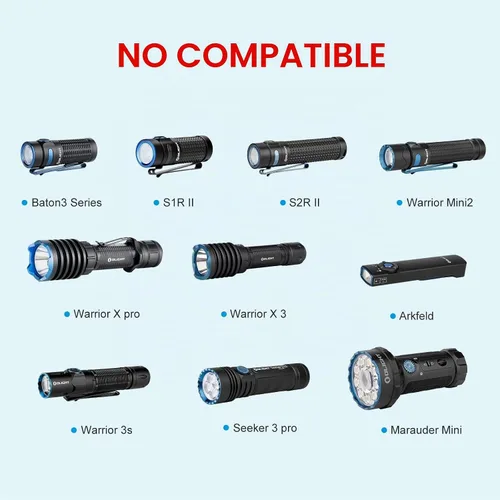 Vista 10 de OLIGHT Cable de carga magnético MCC S Negro
