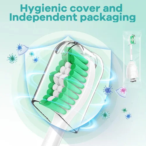 Vista 5 de Aoremon Cabezas de repuesto para cepillo de dientes compatibles con Philips Sonicare E-Series Essence Xtreme Elite Advance CleanCare, con tornillos