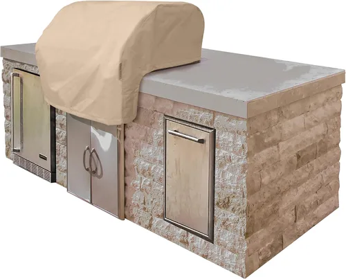 Vista 9 de Covermates Ultima - Funda para parrilla integrada, resistente al agua, 600D, de poliéster resistente al desgarro, con dobladillo con cordón