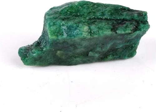 Vista 7 de GEMHUB Natural Rough Green Emerald Loose Gemstone Certified Raw Uncut Emerald Stone for Collection Jewelry Making and Lapidary Use