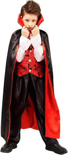 Vista 3 de Disfraz de vampiro clásico gótico para niños