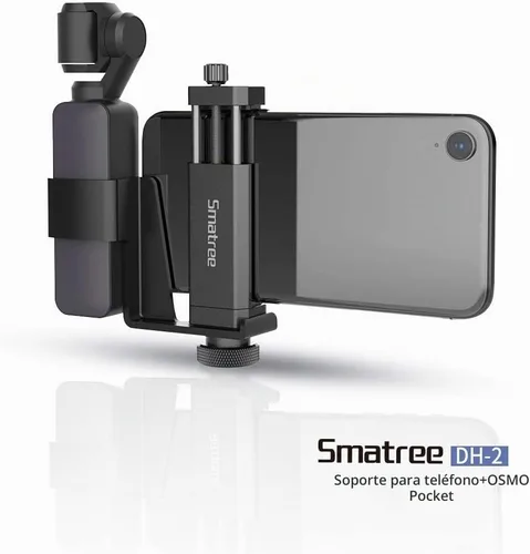 Vista 5 de Smatree OSMO Pocket 2 - Juego de 2 soportes para teléfono, accesorios
