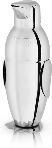 Vista 16 de Coctelera cohete de acero inoxidable Irving de Viski – coctelera con colador (24 onzas). Capacidad