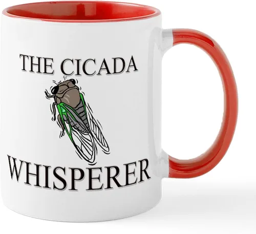 Vista 11 de CafePress Cicada Mugs - Taza de café de cerámica de 11 oz (11.0 fl oz)