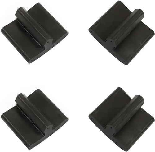 Vista 2 de labwork Juego de parachoques trasero de goma de 4 hojas de repuesto para F250 F350 F450 F-Series Super Duty Truck 1980-2020