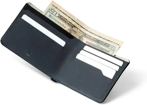 Vista 2 de Bellroy Hide & Seek Premium Edition LO (billetera delgada de cuero), Negro -, Classic