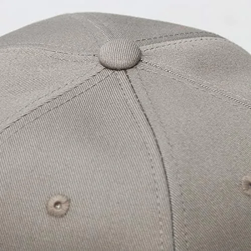 Vista 6 de UNDERCONTROL Gorra de camionero ajustable de ala plana con correa trasera para gorra unisex