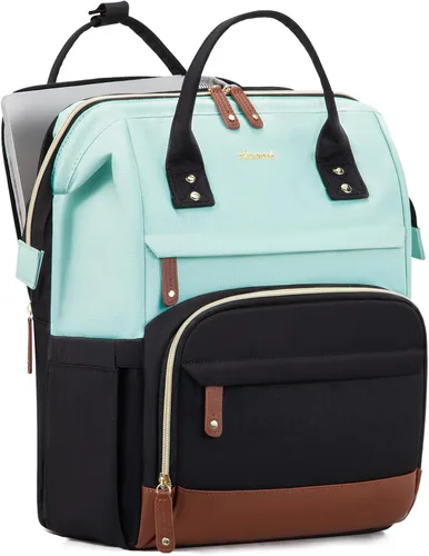 Vista 53 de LOVEVOOK Mochila para laptop para mujer, 15,6 pulg.