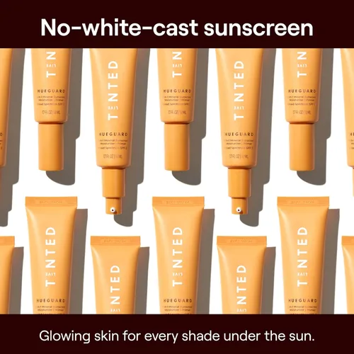 Vista 3 de Live Tinted Hueguard® Mini 3-en-1 Crema solar mineral, hidratante y base de maquillaje para cara y cuerpo - Hidrata y protege la piel durante todo