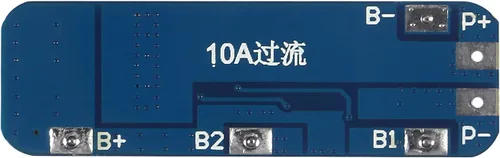 Vista 5 de 4 unids 3S 12V 10A BMS Tablero de protección de batería de litio Liion Cargador módulo de protección