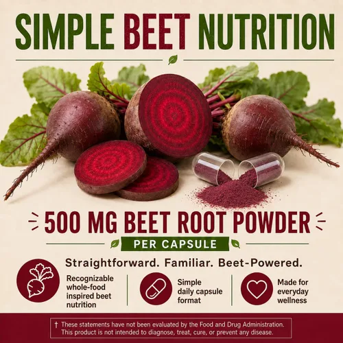 Vista 9 de Country Farms Bountiful Beets - Cápsulas de remolacha integral, superalimento de extracto de remolacha integral, refuerzo de óxido nítrico natural