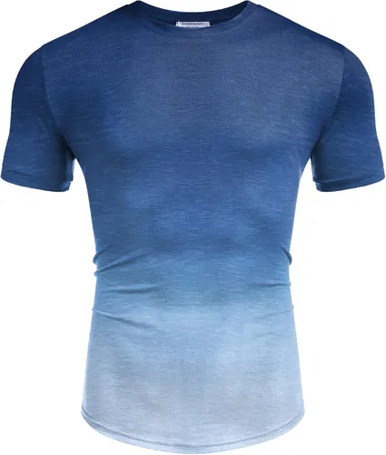 Vista 4 de COOFANDY Camiseta hipster de manga corta para hombre, 2 unidades, para entrenamiento muscular, gimnasio, fisicoculturismo