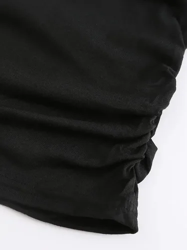 Vista 5 de ManMan Camiseta de maternidad de manga corta para mujer