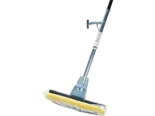 Vista 2 de Rubbermaid Commercial FG643500BRNZ. Trapeador con esponja de acero, 12 pulgadas, bronce.