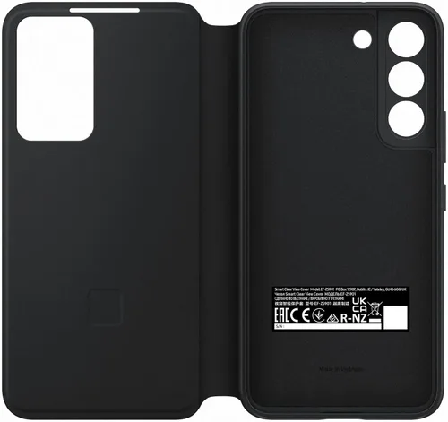 Vista 5 de Samsung Oficial S22 Smart Clear View Cover Negro