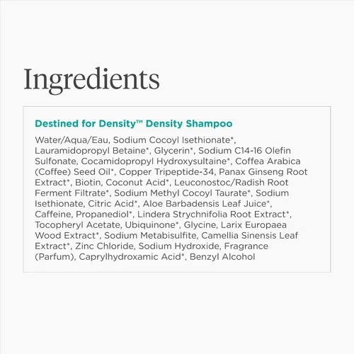 Vista 12 de Briogeo Destinado a la densidad de cafeína + champú de densidad de péptidos de biotina Aumenta el grosor y el volumen del cabello para cabello