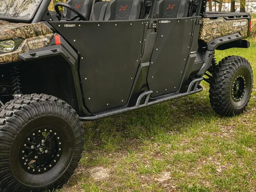 Vista 3 de SuperATV Barras Nerf para Can Am Defender Max HD 8