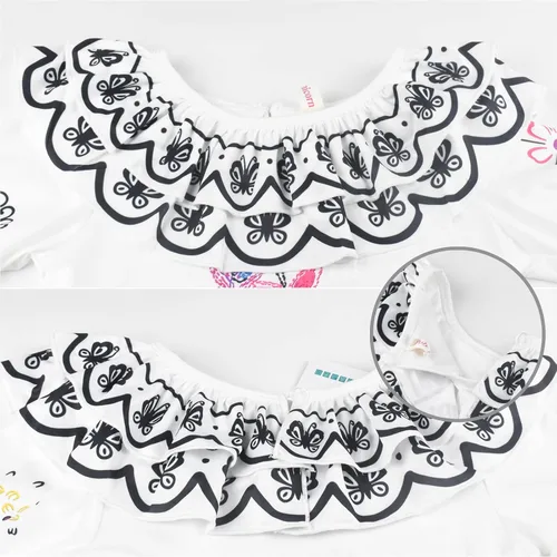 Vista 3 de Yarde Isabella Mirabel - Vestido de Halloween para niña con bolsa tocado de princesa