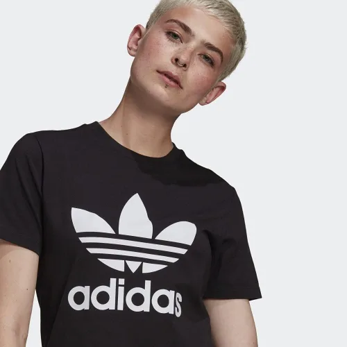 Vista 6 de adidas Originals Camiseta Adicolor Classics Trefoil para mujer