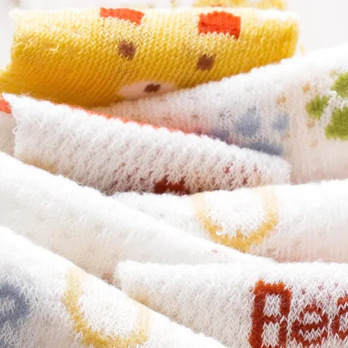 Vista 5 de Calcetines de verano para bebés y niños pequeños, paquete de 8 calcetines de algodón para bebés