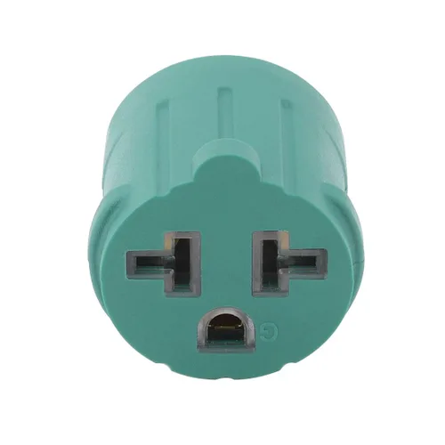 Vista 3 de Adaptador de Enchufe Nema de 15 Amperios a 20 Amperios Certificado NEMA 5-15P a 5-15/20R +6-15/20R (Combinación 20Amp T Blade) Enchufe Doméstico