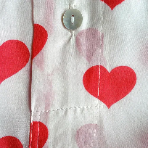 Vista 5 de Royal Silk White Silk Heart Boxers 2.0 Love You Valentine Special - Men's - 100% Silk