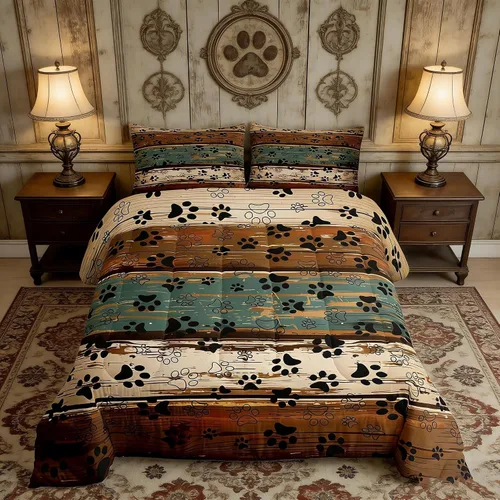 Vista 32 de Manfei Juego de edredón de vaquero occidental tamaño individual, juego de ropa de cama con estampado de calavera de toro, caballo y flecha, 2 piezas