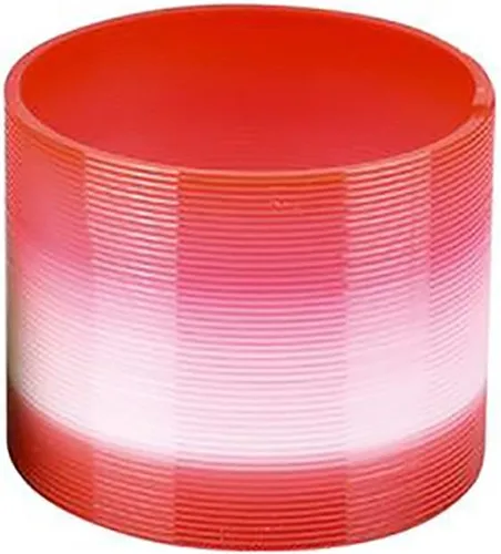 Vista 5 de Chochkees Muelles helicoidales de plástico de dos tonos, rellenos de bolsas de golosinas, recuerdo de fiesta para niños, 3 pulgadas, 3.150 in